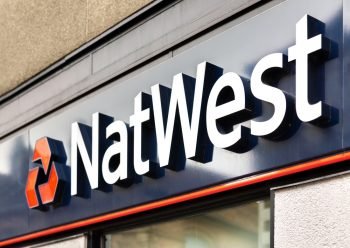 NatWest signage at Newquay branch.